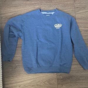 Ron Jon Surf Shop Men's Blue Crewneck Sweater